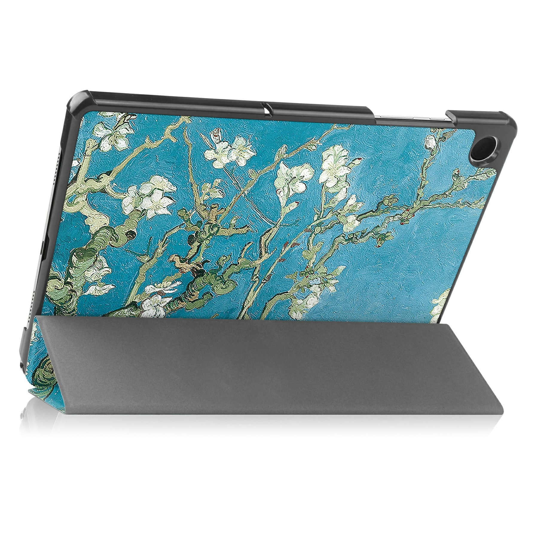 Étui Tri-Fold Samsung Galaxy Tab A11 Plus Fleurs de cerisier