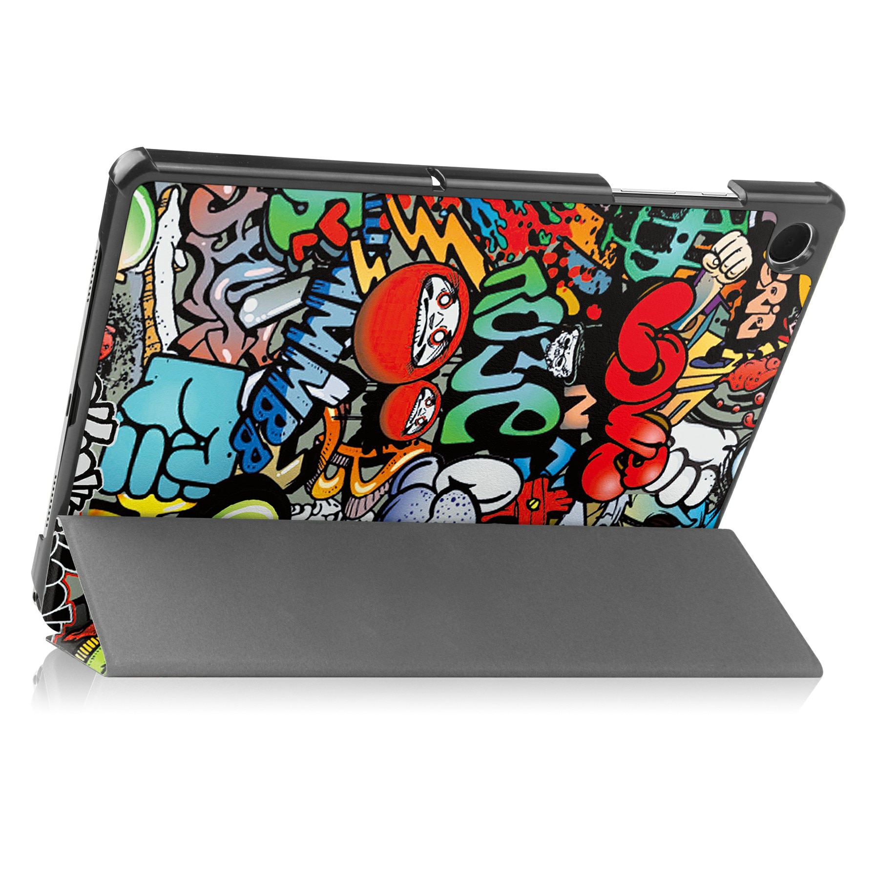Étui Tri-Fold Samsung Galaxy Tab A11 Plus, Graffiti