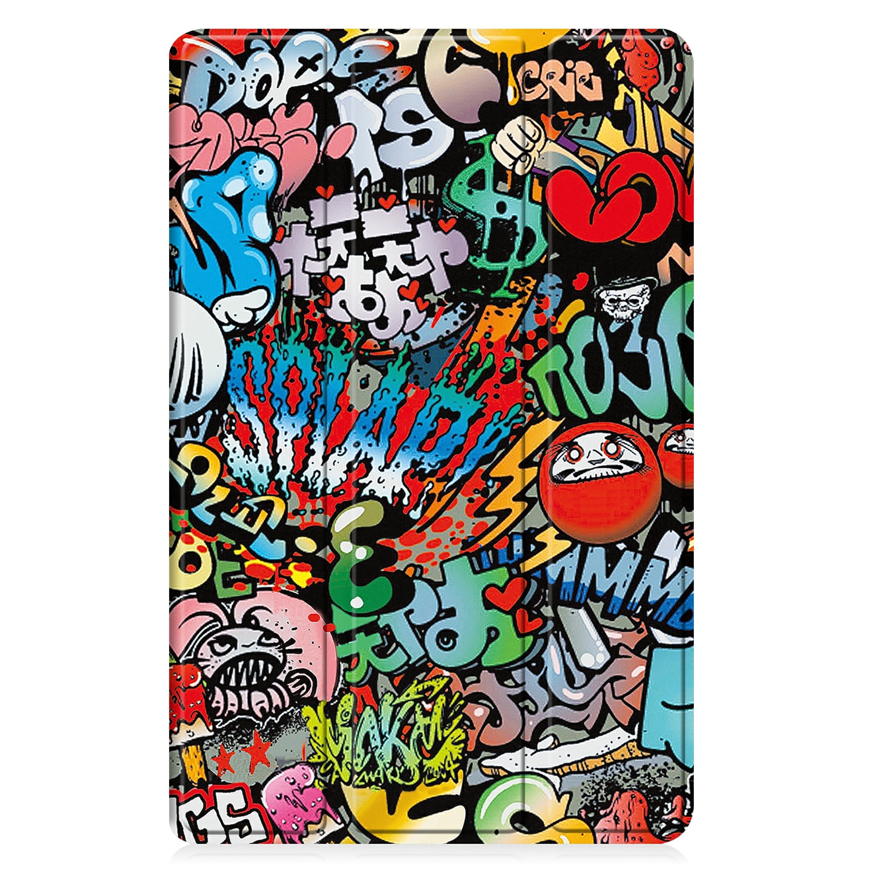 Étui Tri-Fold Samsung Galaxy Tab A11 Plus, Graffiti