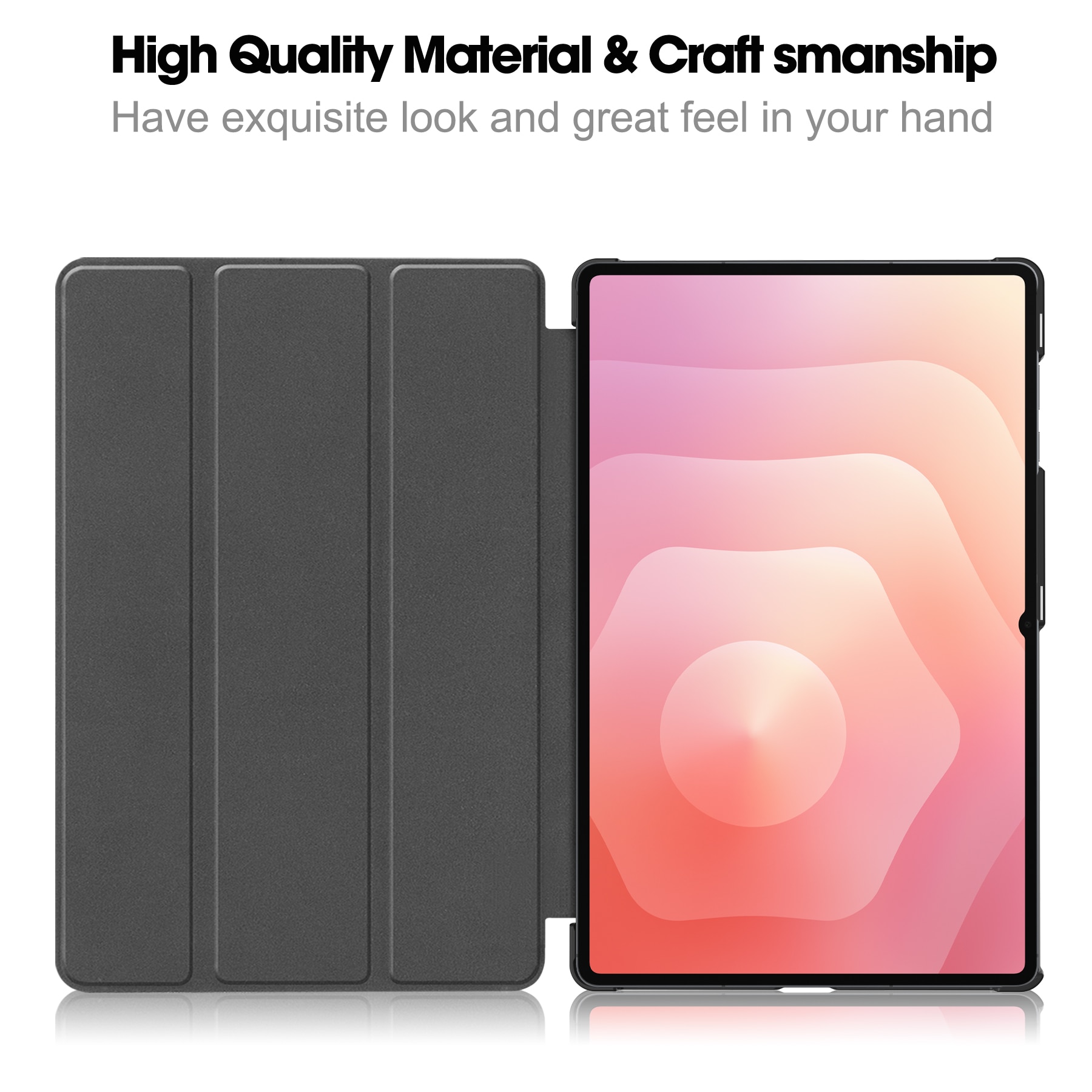 Étui Tri-Fold Samsung Galaxy Tab S11 Ultra, Noir