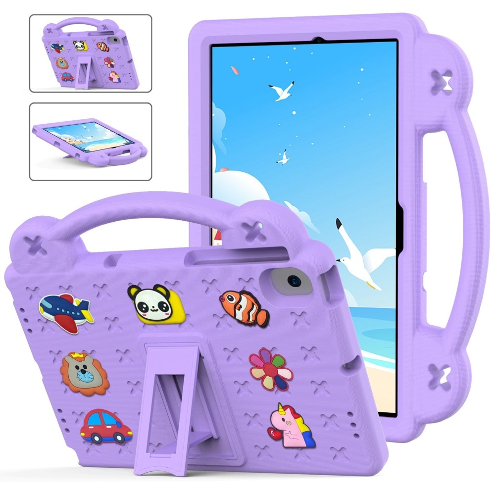 Kickstand Coque antichoc pour enfants Samsung Galaxy Tab A8 10.5, violet