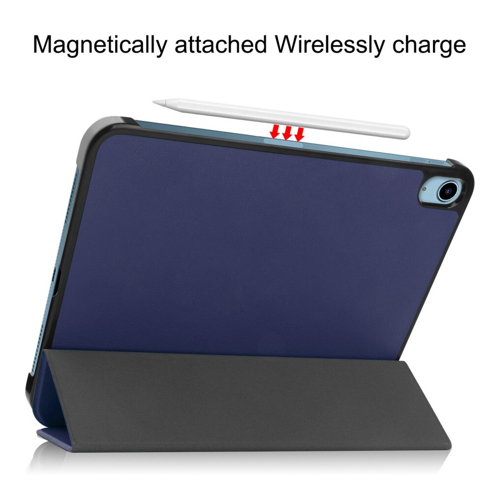 Étui Tri-Fold Apple iPad 10.9 10th Gen (2022), Bleu