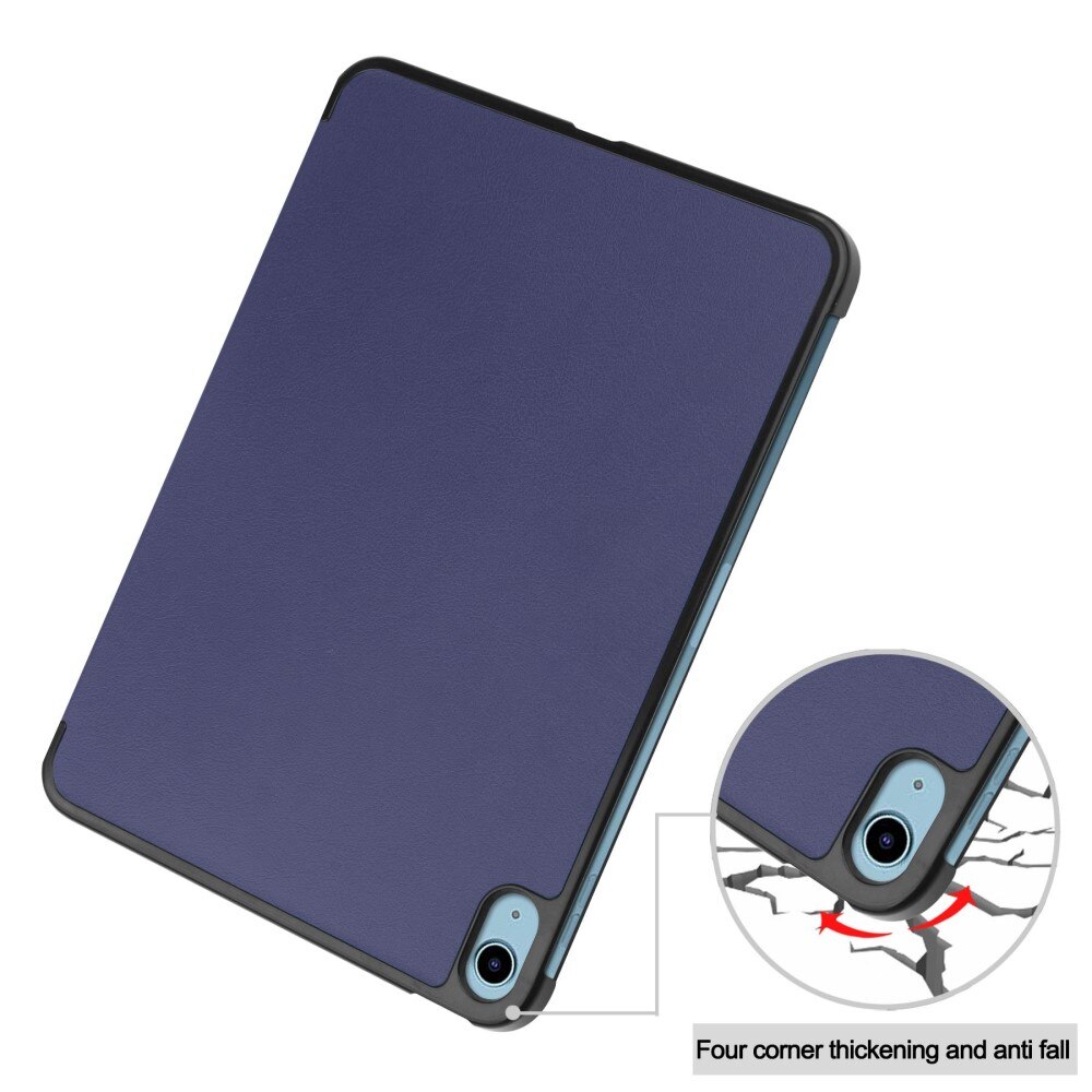 Étui Tri-Fold Apple iPad 10.9 10th Gen (2022), Bleu