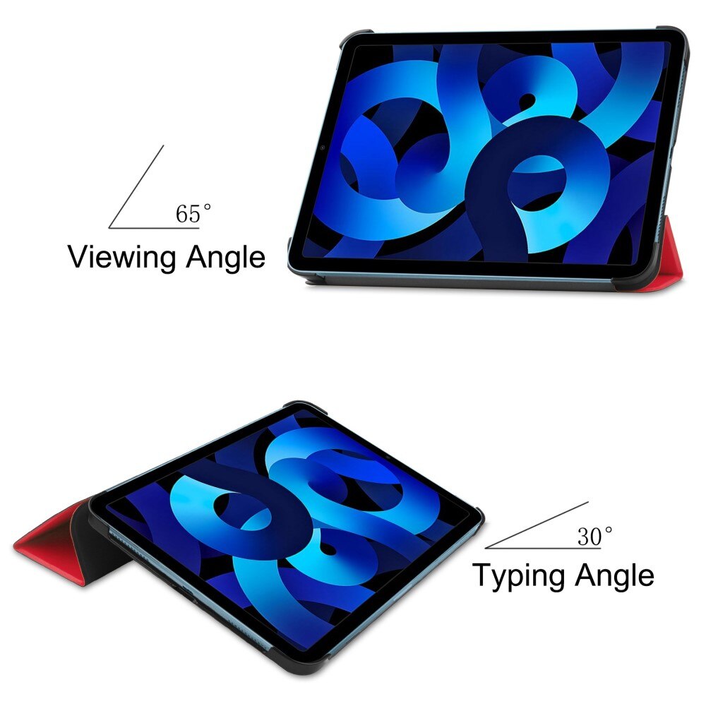 Étui Tri-Fold iPad 10.9 10th Gen (2022), rouge