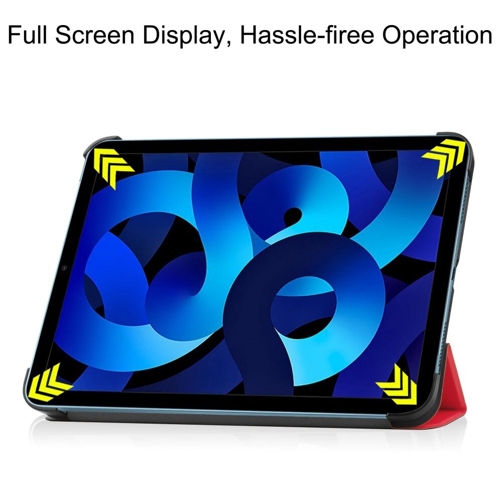 Étui Tri-Fold Apple iPad 11 11th Gen (2025), Rouge