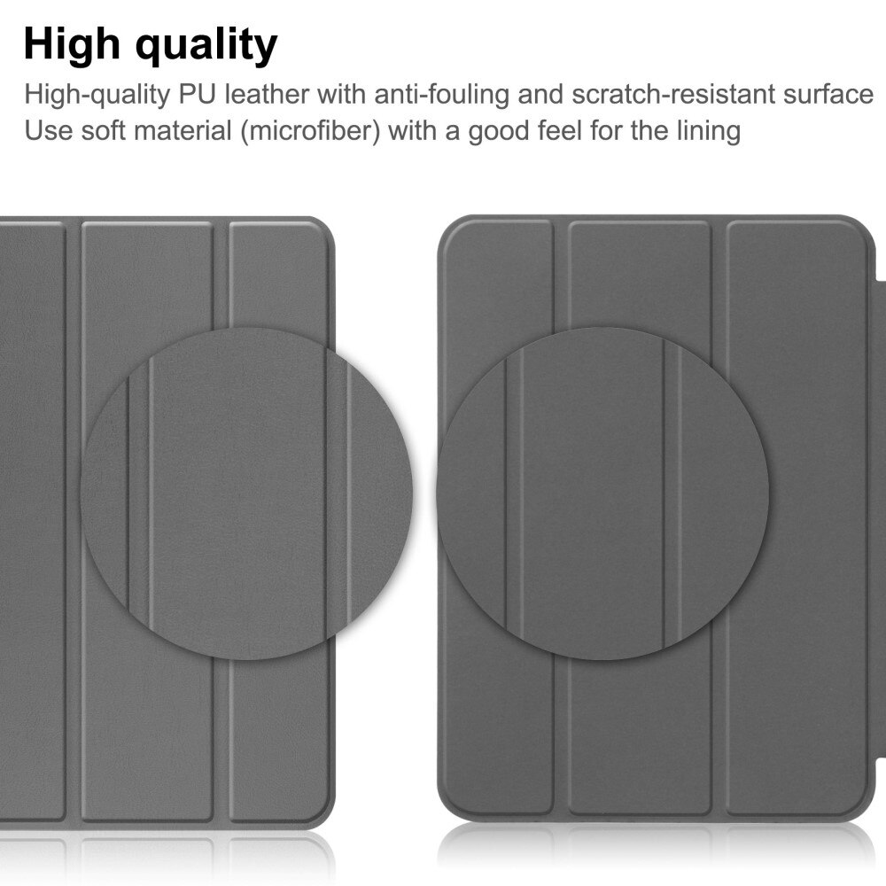 Étui Tri-Fold Apple iPad 11 11th Gen (2025), Gris