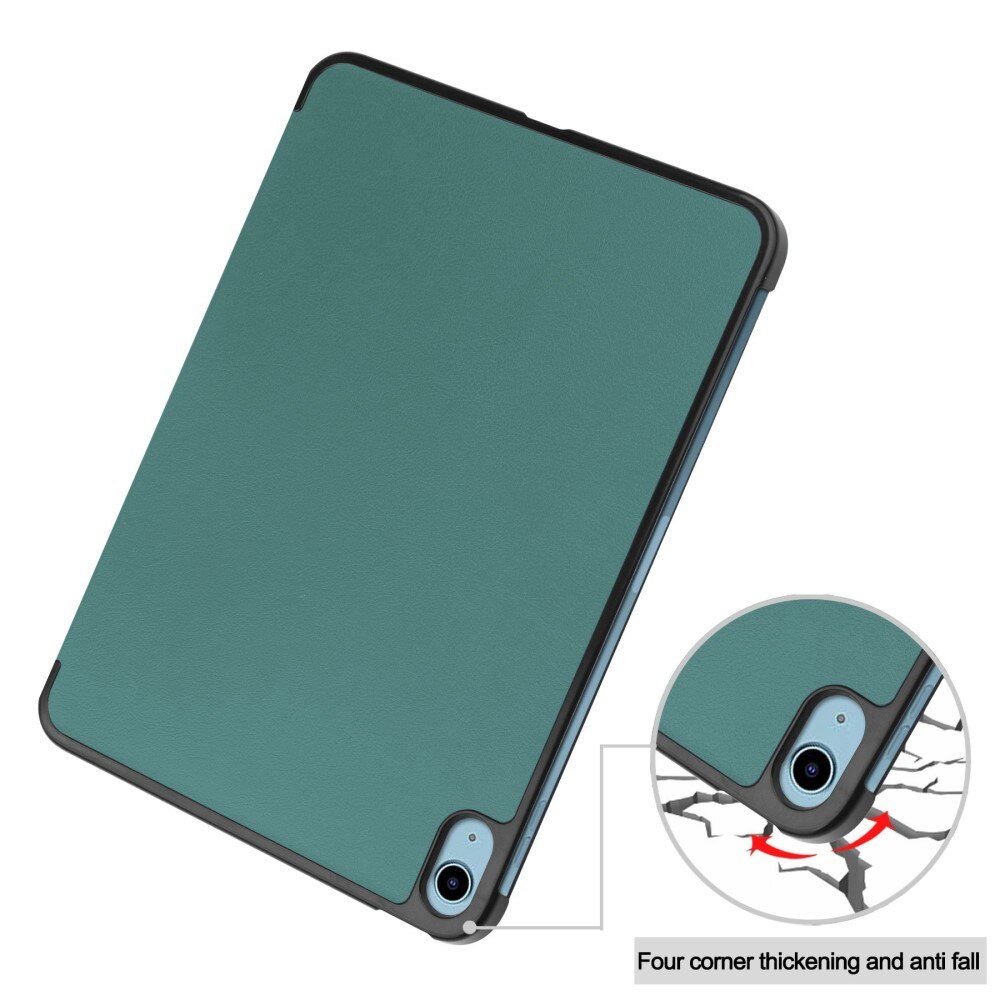 Étui Tri-Fold Apple iPad 10.9 10th Gen (2022), Vert