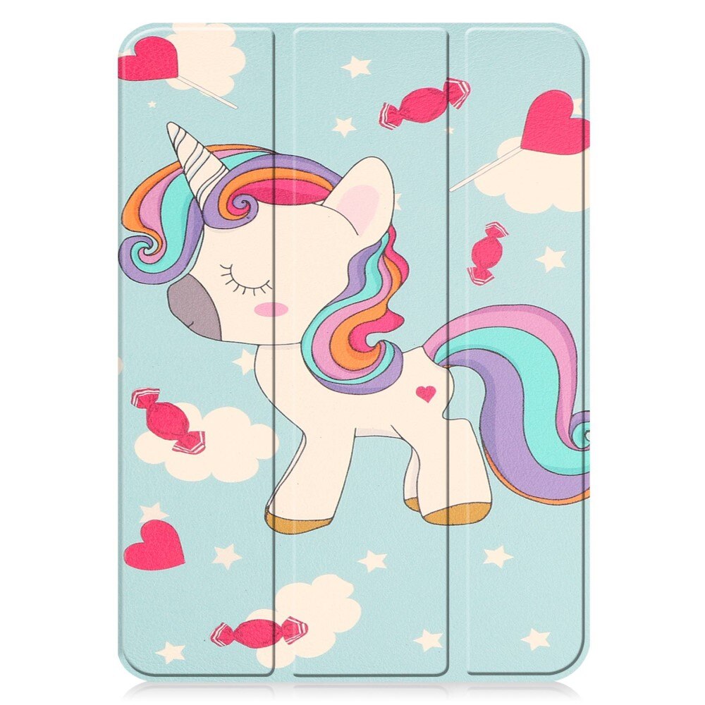 Étui Tri-Fold iPad 10.9 10th Gen (2022) Licorne