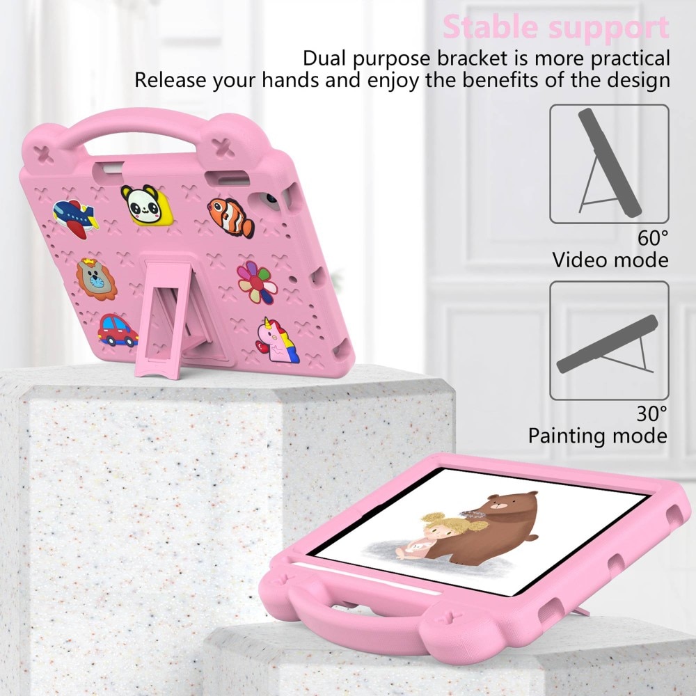 Kickstand Coque antichoc pour enfants iPad Air 9.7 1st Gen (2013), rose