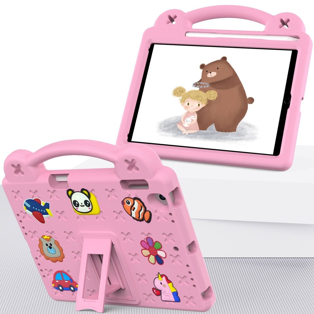 Kickstand Coque antichoc pour enfants iPad Air 2 9.7 (2014), rose