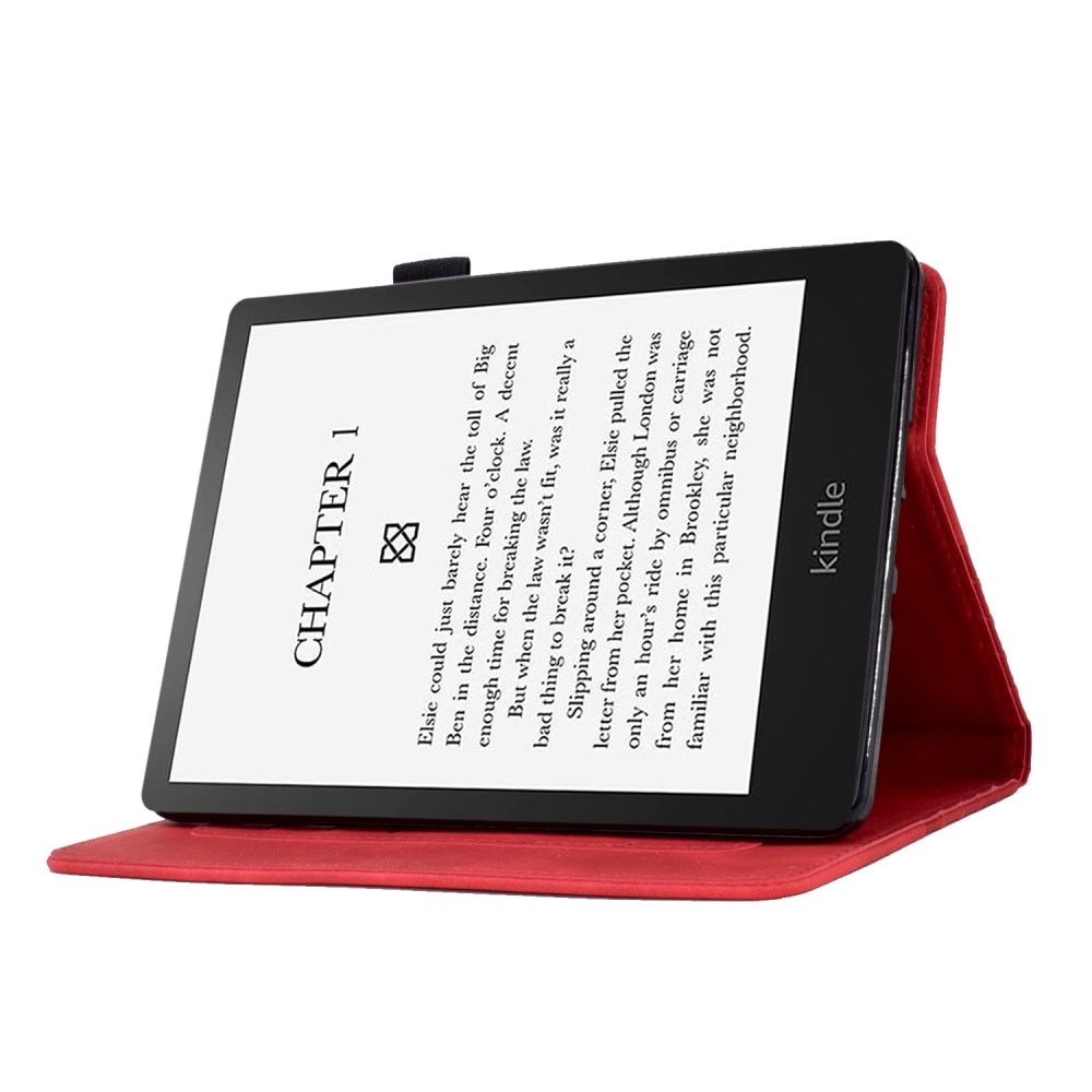 Étui à cartes Amazon Kindle Paperwhite 11th gen (2021) Rouge