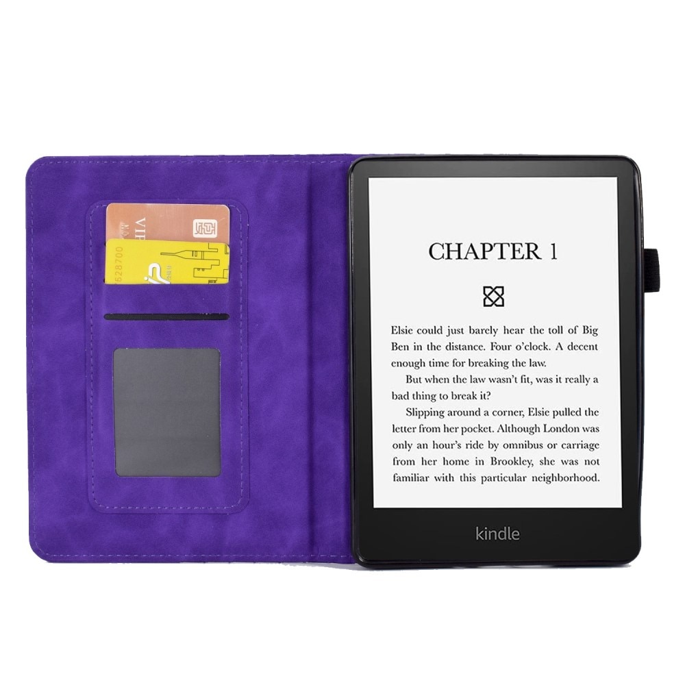 Étui à cartes Amazon Kindle Paperwhite Signature Edition (2023), violet