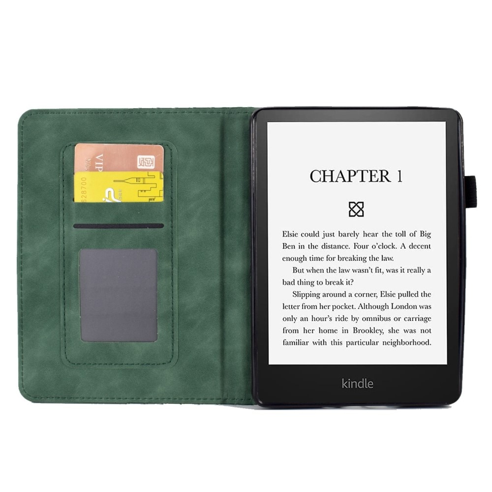 Étui à cartes Amazon Kindle Paperwhite Signature Edition (2023), vert