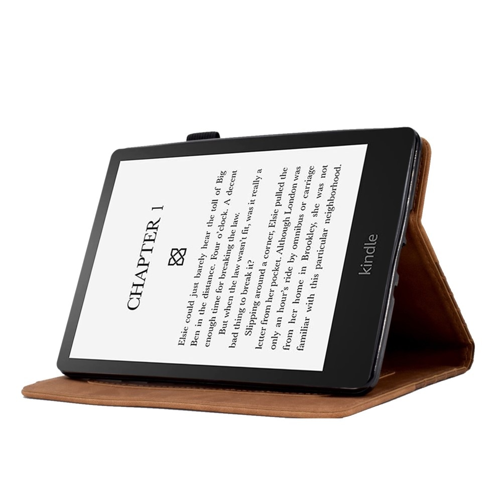 Étui à cartes Amazon Kindle Paperwhite Signature Edition (2023), marron