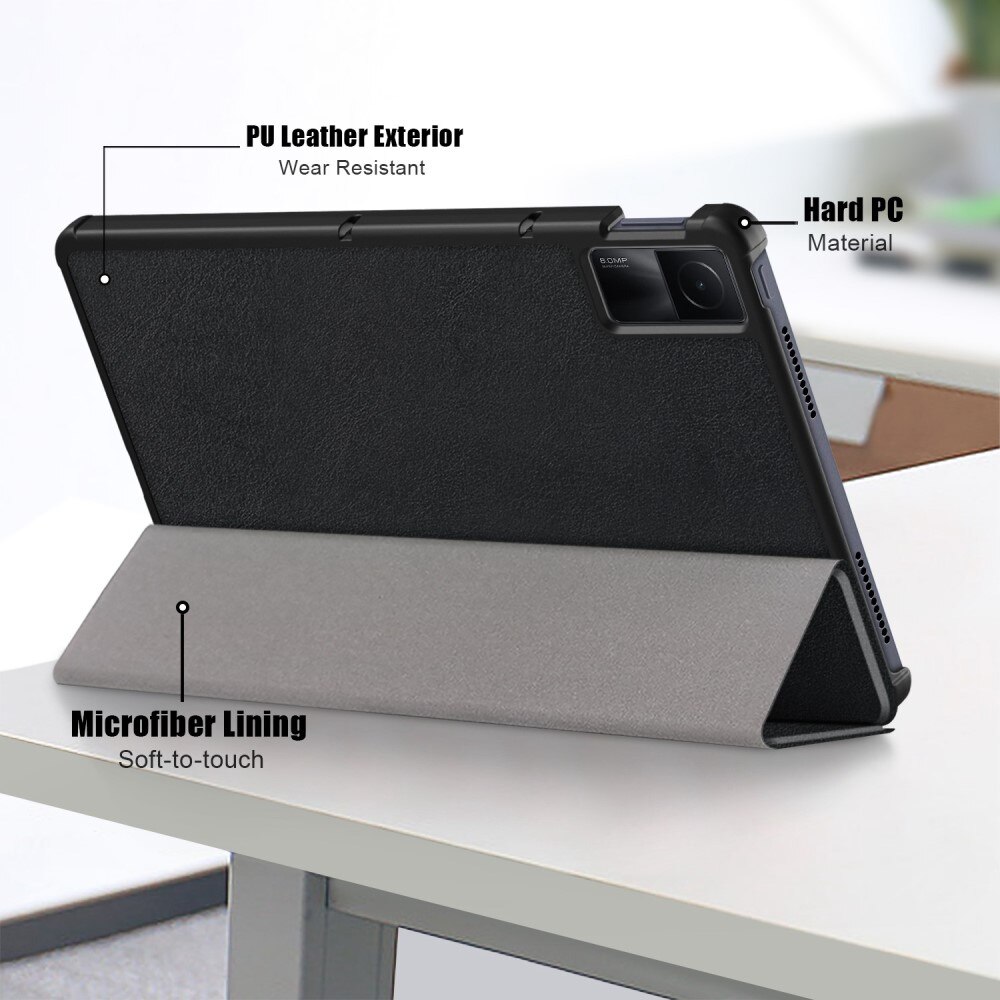 Étui Tri-Fold Xiaomi Redmi Pad, Noir