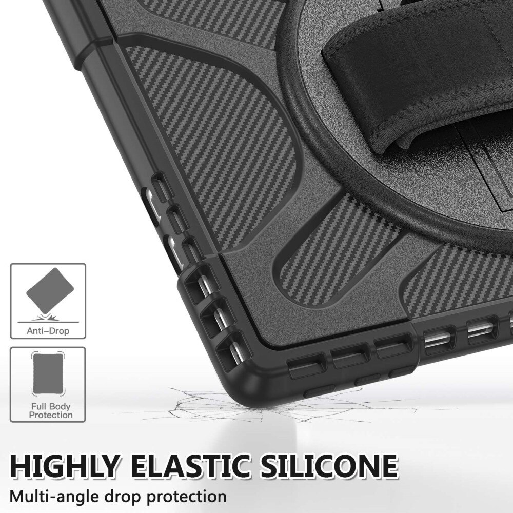 Coque hybride antichoc Microsoft Surface Pro 10, noir