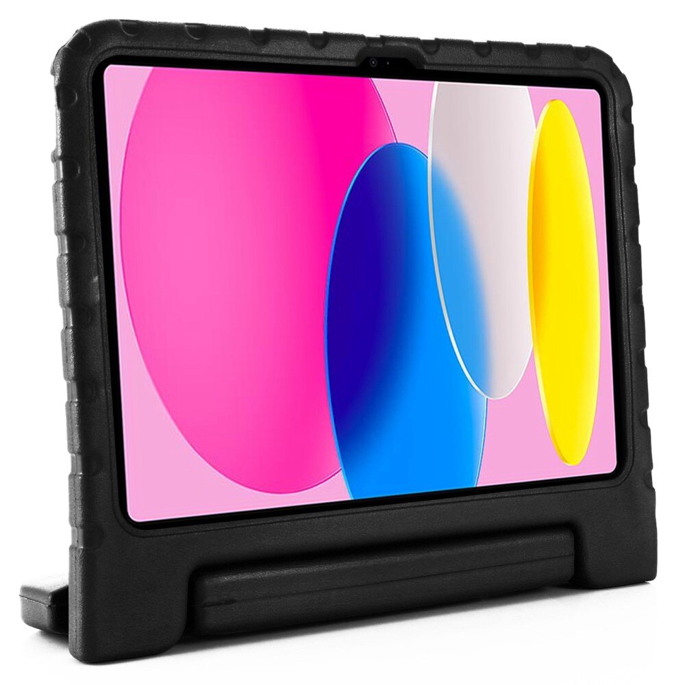 Coque antichoc pour enfants iPad 10.9 10th Gen (2022), noir