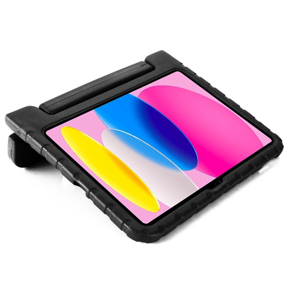 Coque antichoc pour enfants iPad 10.9 10th Gen (2022), noir