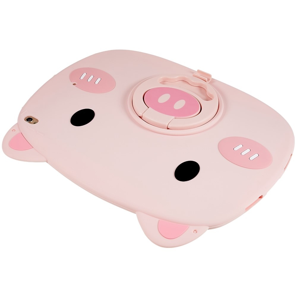 Coque cochon en silicone pour enfants pour iPad Air 10.5 3rd Gen (2019), rose