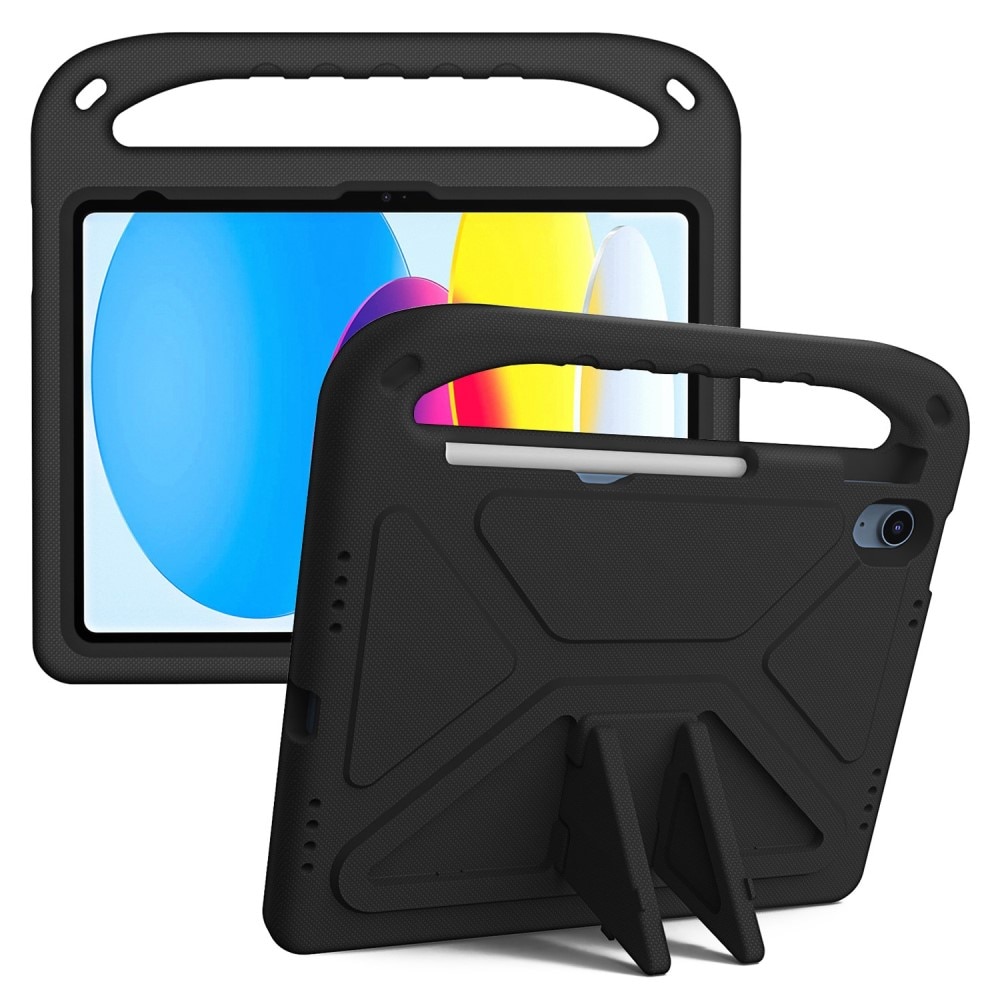 Coque EVA avec poignée pour enfants pour iPad 10.9 10th Gen (2022), noir