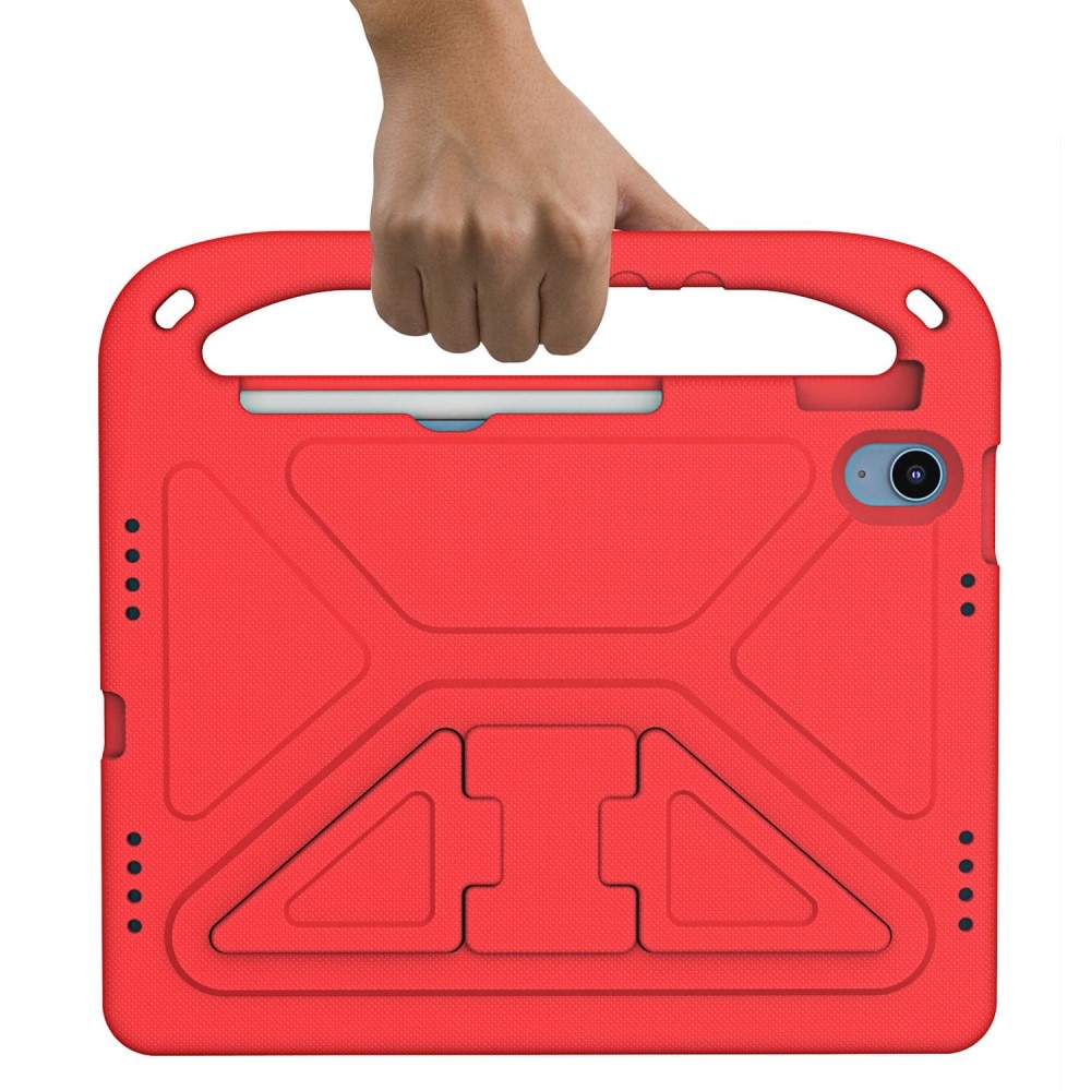 Coque EVA avec poignée pour enfants pour iPad 10.9 10th Gen (2022), rouge