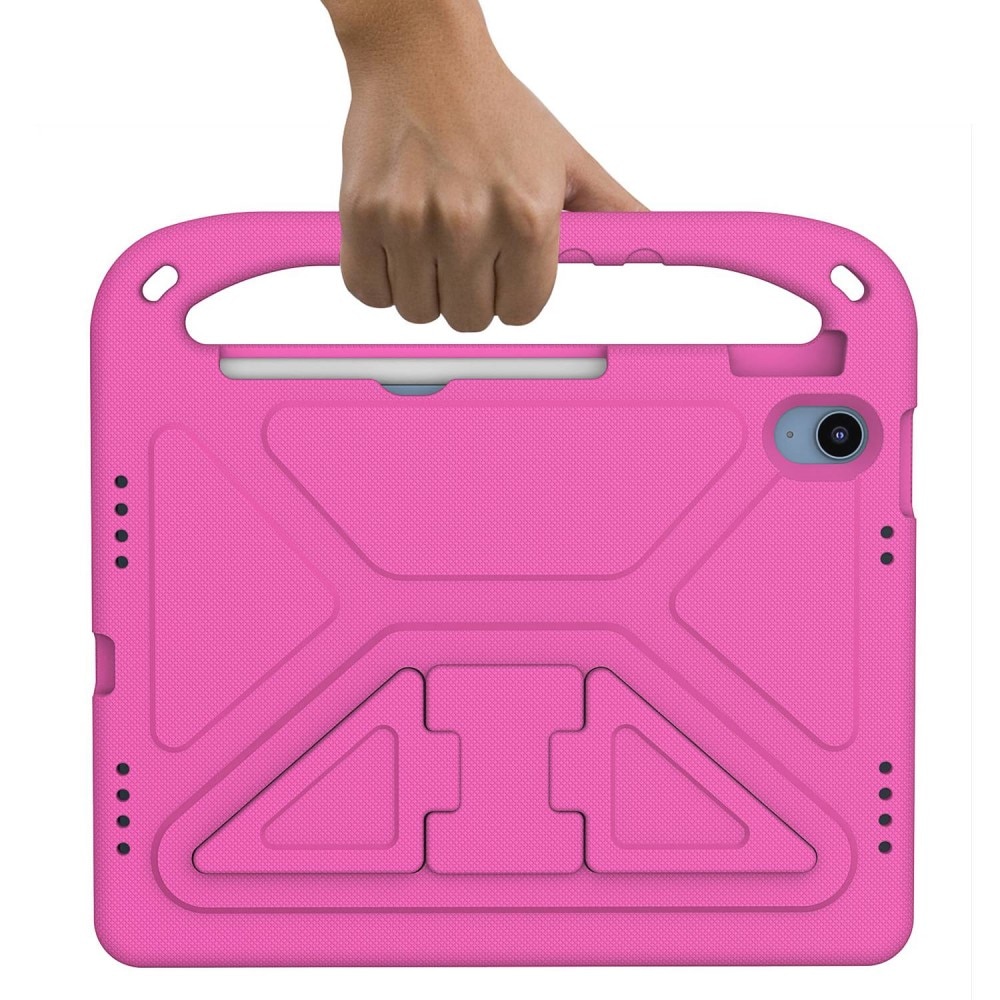 Coque EVA avec poignée pour enfants pour Apple iPad 11 11th Gen (2025), rose