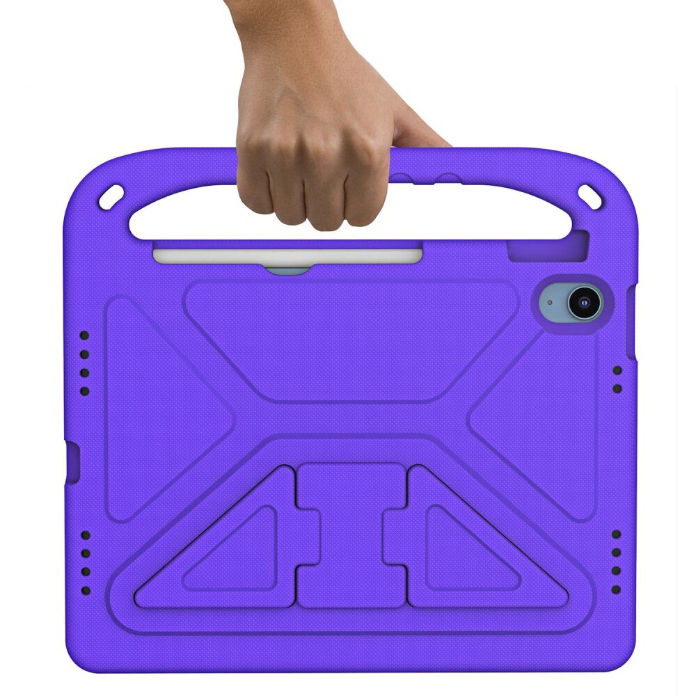 Coque EVA avec poignée pour enfants pour iPad 10.9 10th Gen (2022), violet