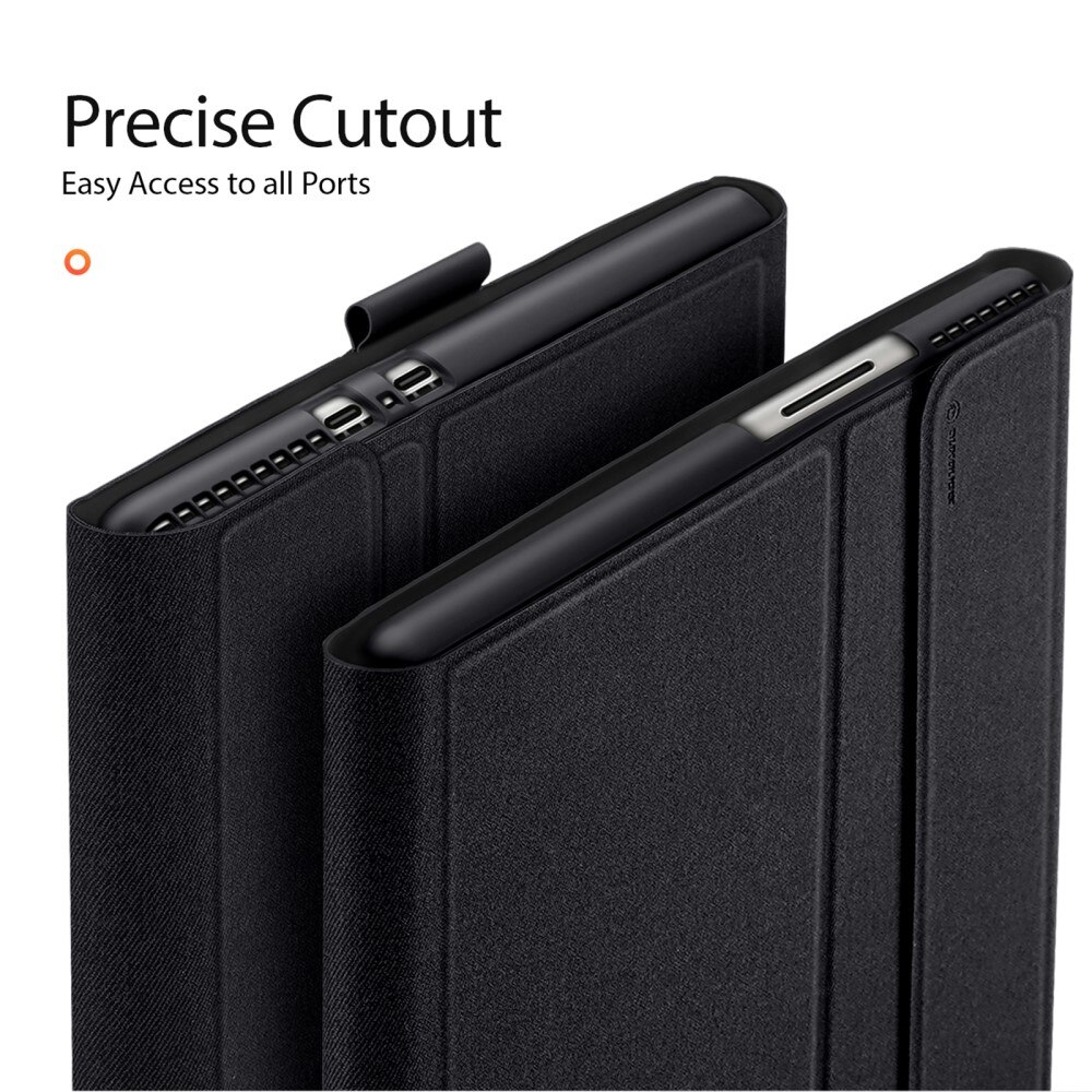 Coque Domo Tri-Fold Microsoft Surface Pro 9, noir