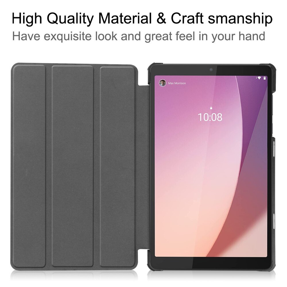 Étui Tri-Fold  Lenovo Tab M8 (4th Gen), Noir