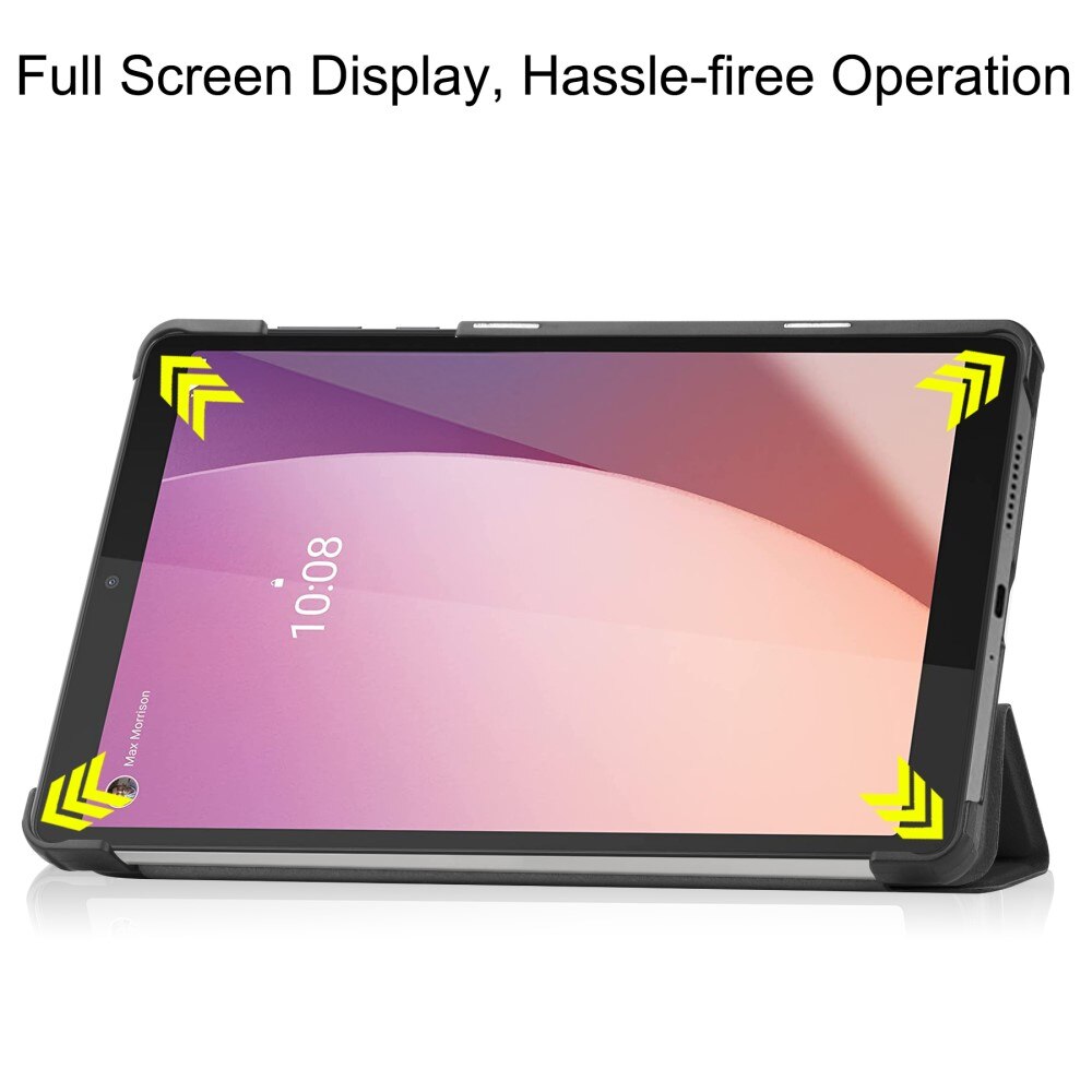 Étui Tri-Fold Lenovo Tab M8 (4th Gen), noir