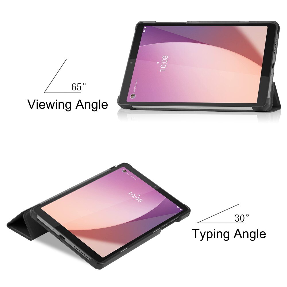 Étui Tri-Fold  Lenovo Tab M8 (4th Gen), Noir