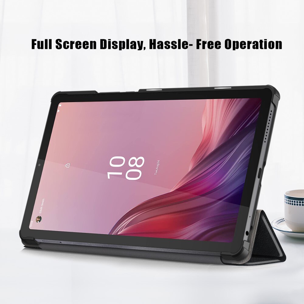 Étui Tri-Fold Lenovo Tab M9, Noir