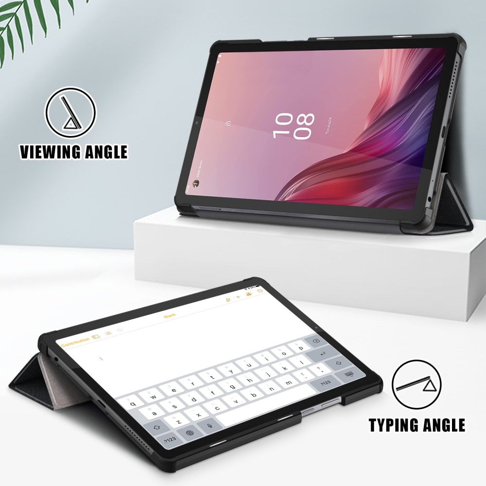 Étui Tri-Fold Lenovo Tab M9, Noir