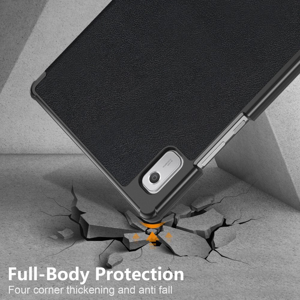 Étui Tri-Fold Lenovo Tab M9, Noir