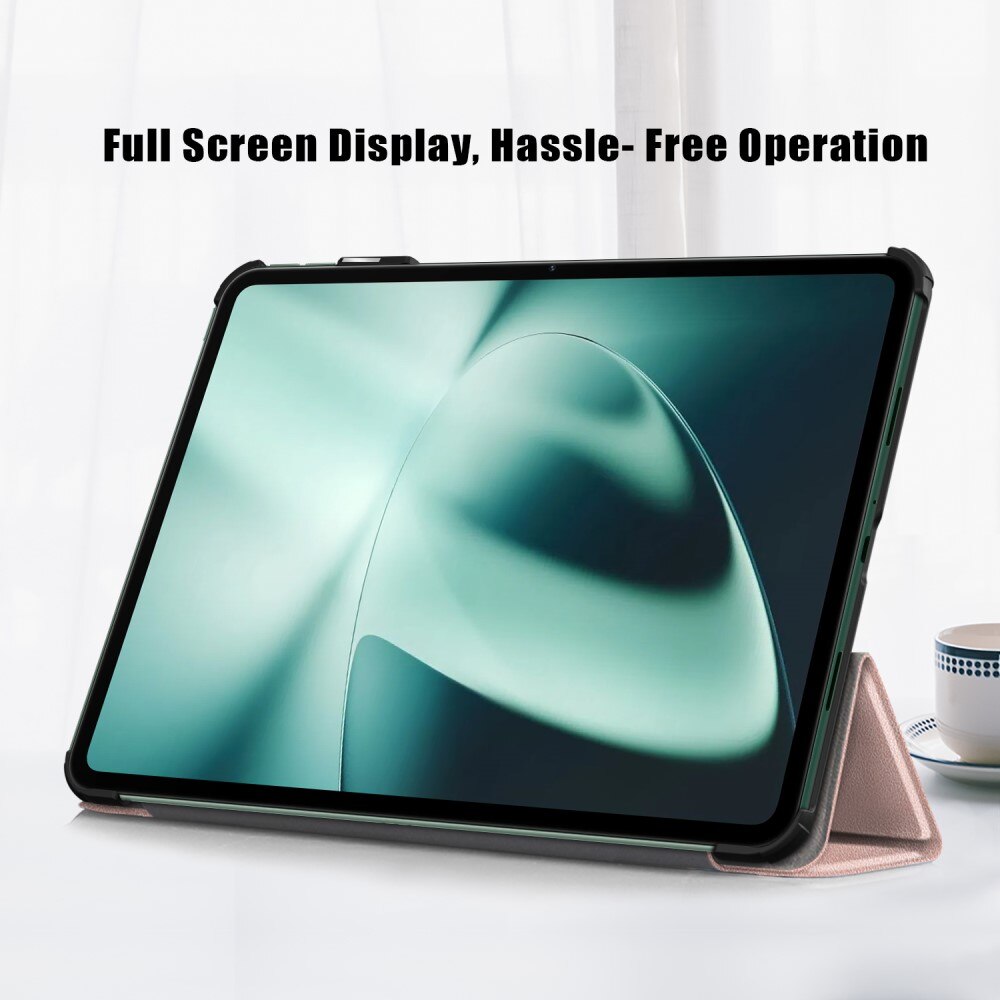 Étui Tri-Fold  OnePlus Pad, Or rose