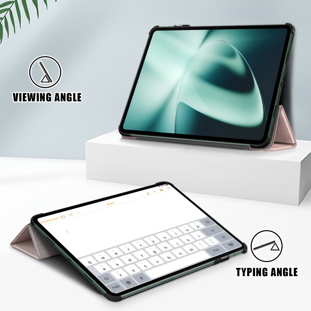 Étui Tri-Fold  OnePlus Pad, Or rose
