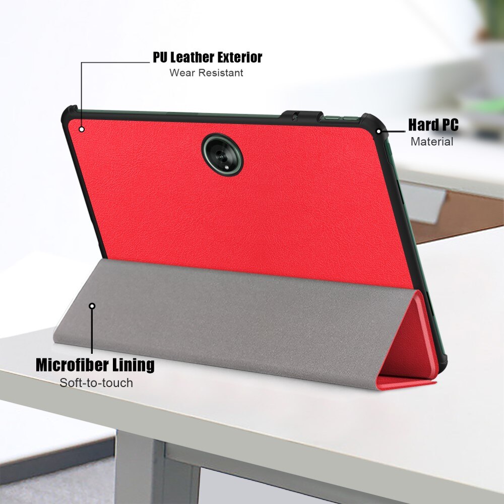 Étui Tri-Fold OnePlus Pad, rouge