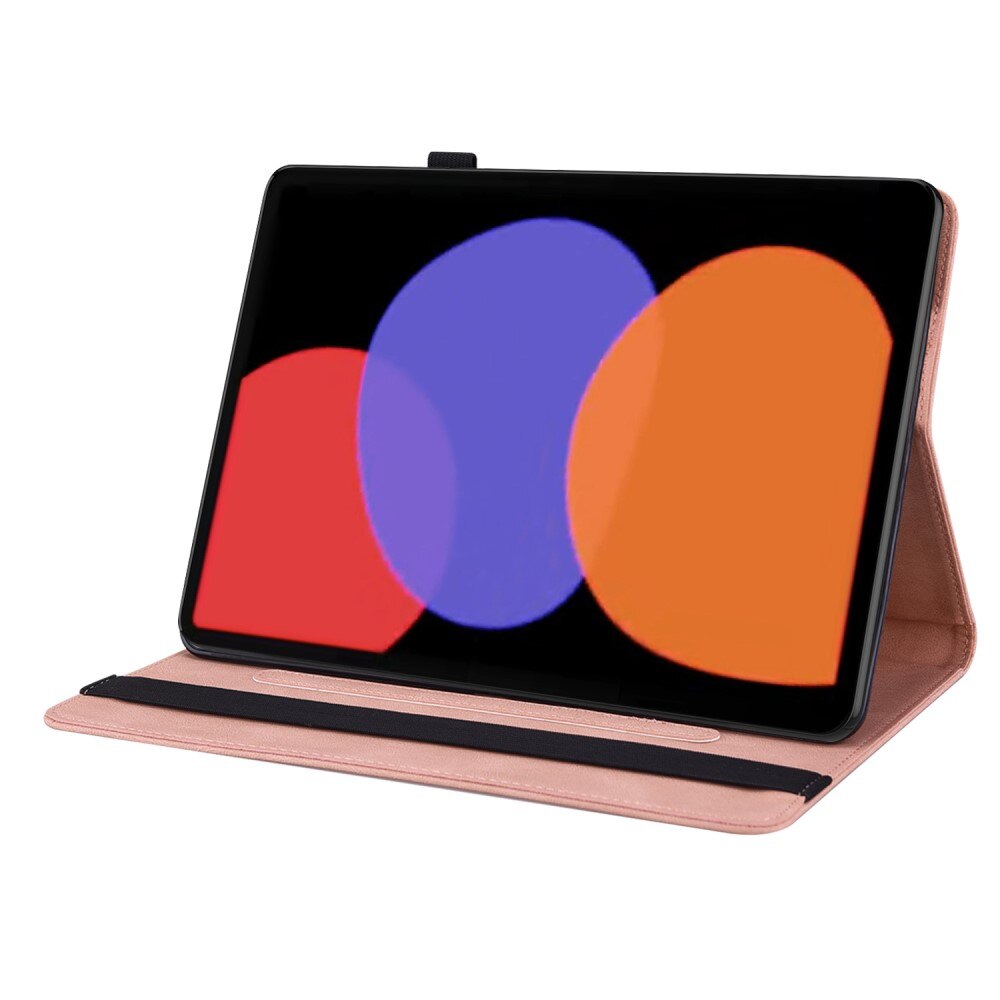 Étui en cuir avec papillons Xiaomi Pad 6 Rose