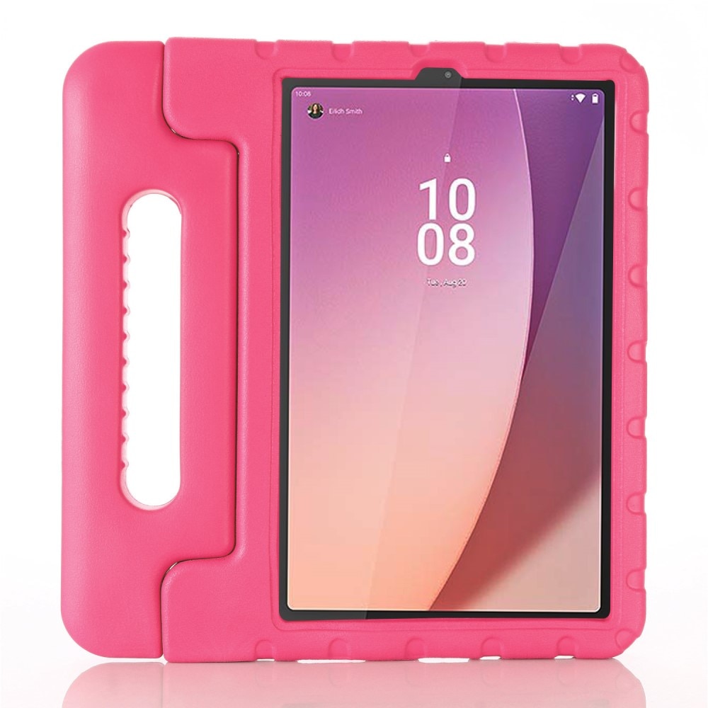 Coque EVA antichoc pour enfants Lenovo Tab M9, Rose