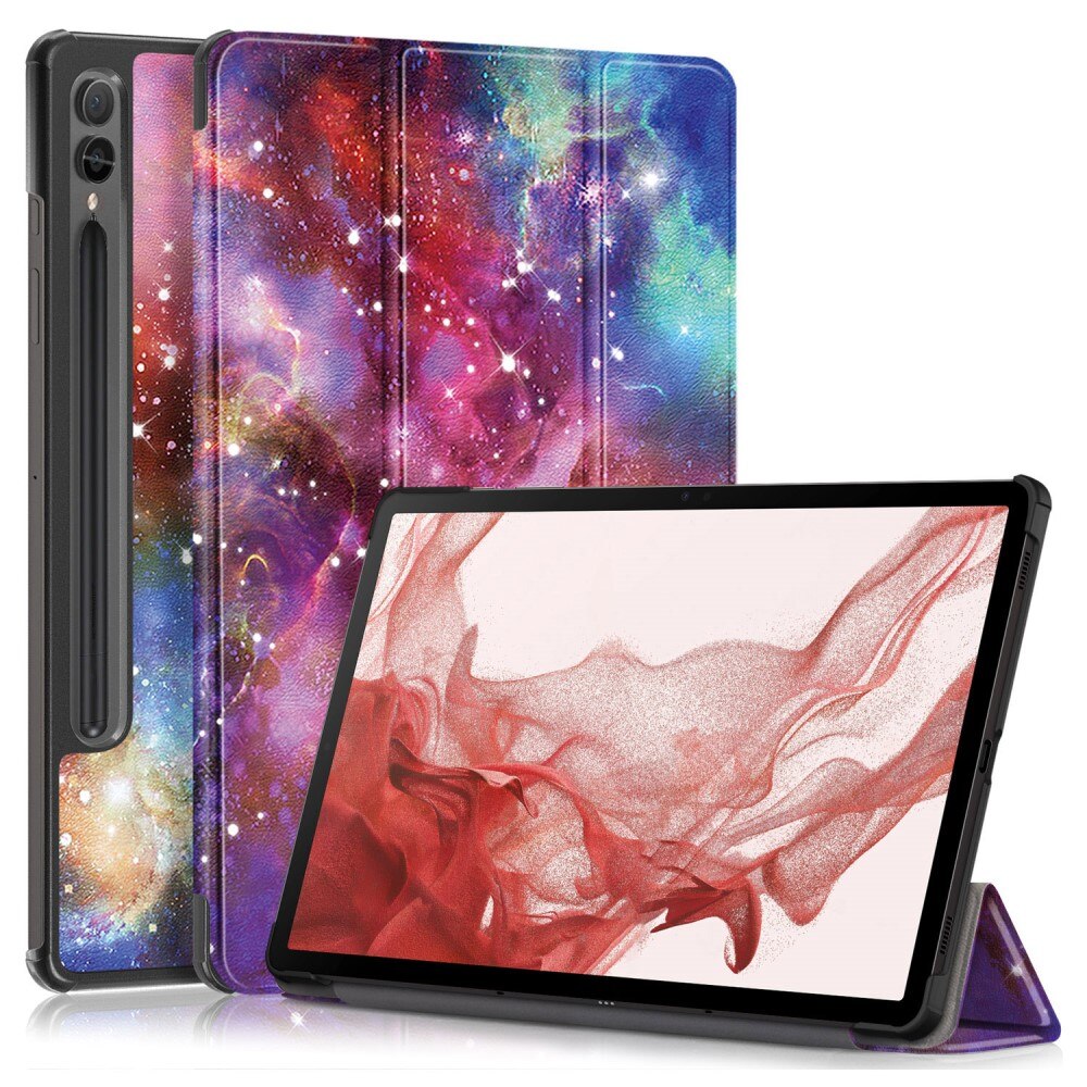 Étui Tri-Fold Samsung Galaxy Tab S9 Plus, Espace