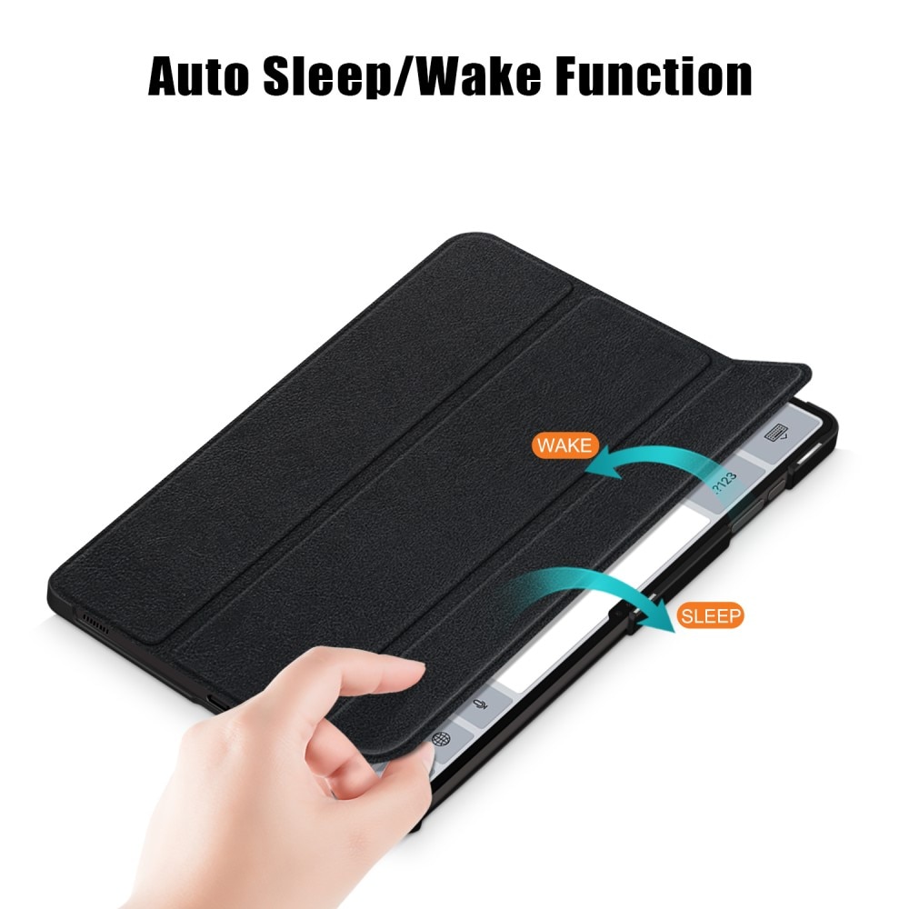 Étui Tri-Fold Samsung Galaxy Tab S9 Ultra, Noir