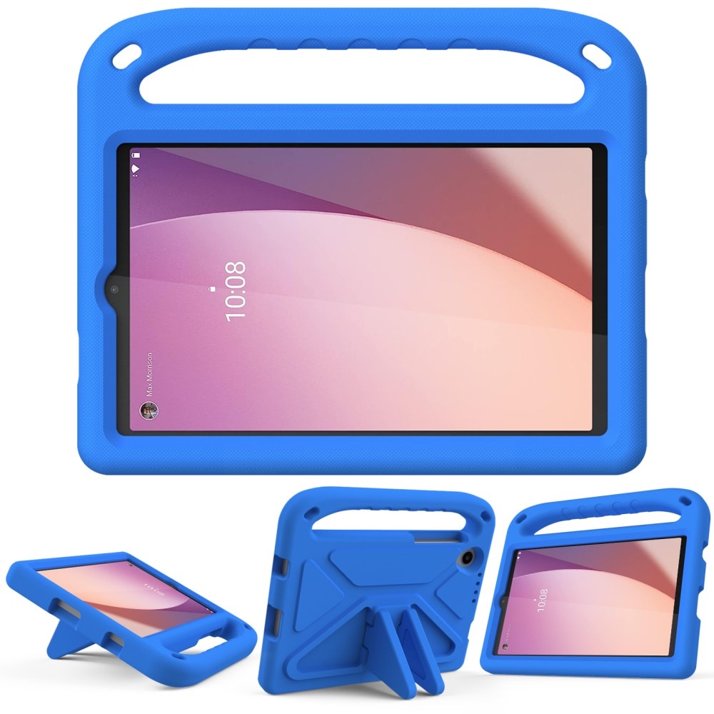 Coque EVA avec poignée pour enfants pour Lenovo Tab M8 (4th Gen), bleu