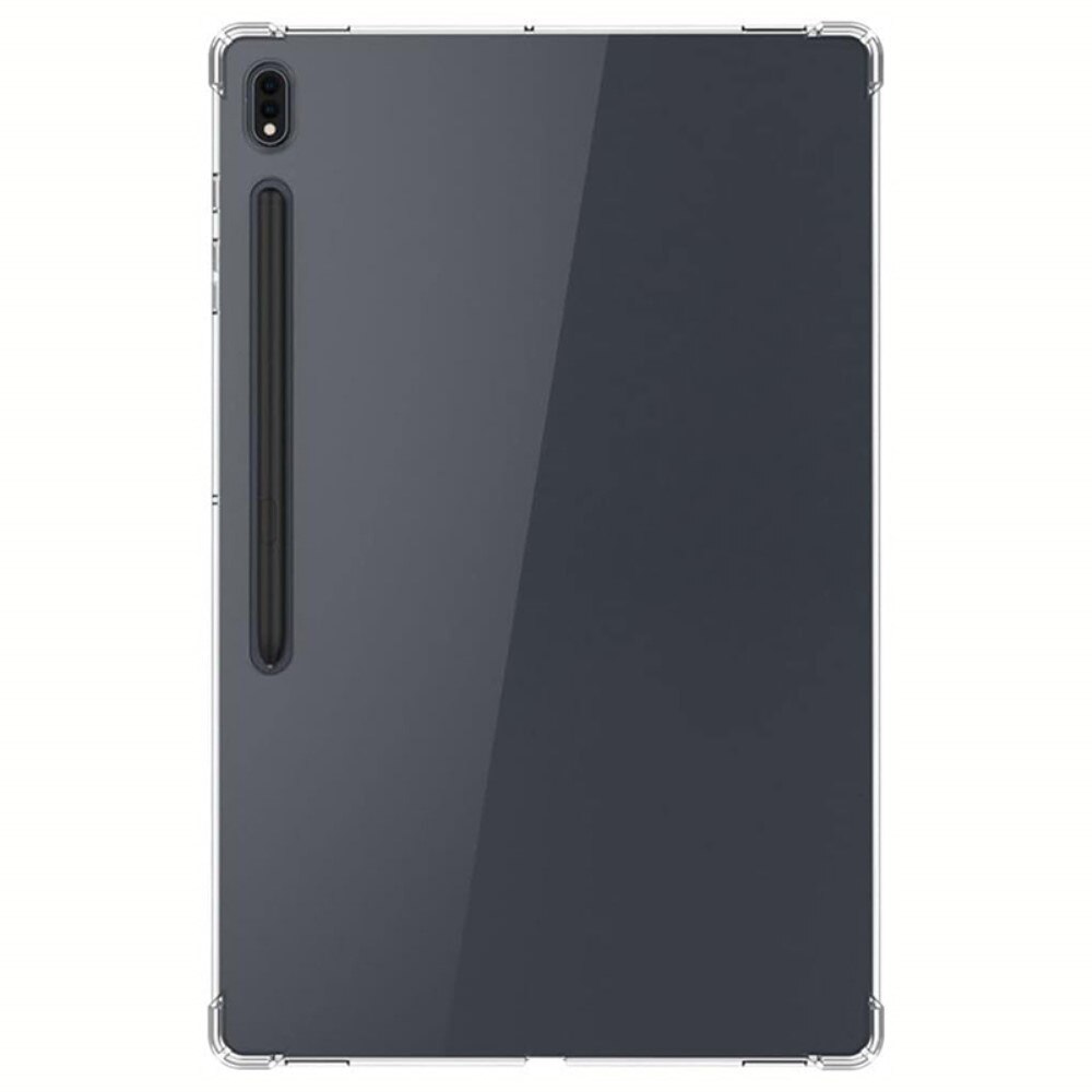 Coque TPU résistant aux chocs Samsung Galaxy Tab S8 Plus, transparent