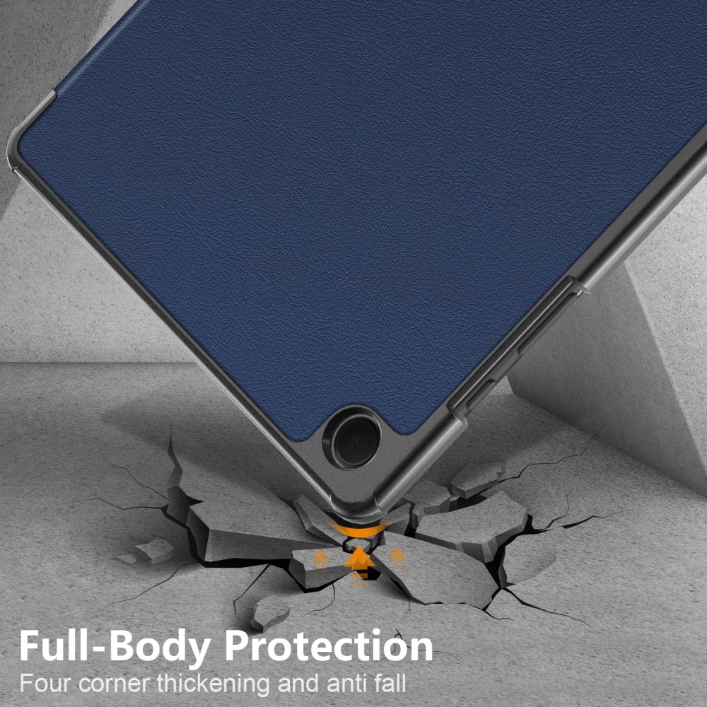 Étui Tri-Fold Samsung Galaxy Tab A9 Plus, bleu