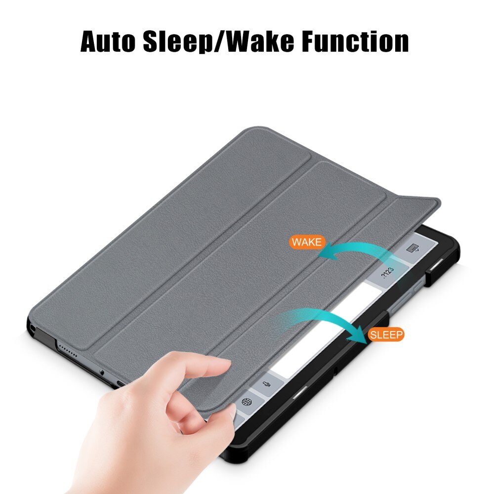 Étui Tri-Fold Samsung Galaxy Tab A9 Plus, Gris