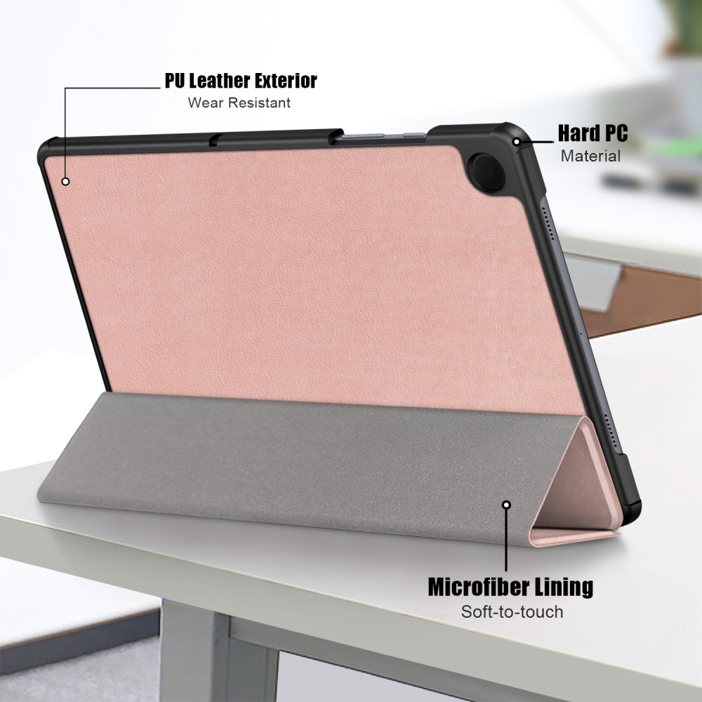 Étui Tri-Fold Samsung Galaxy Tab A9 Plus, or rose