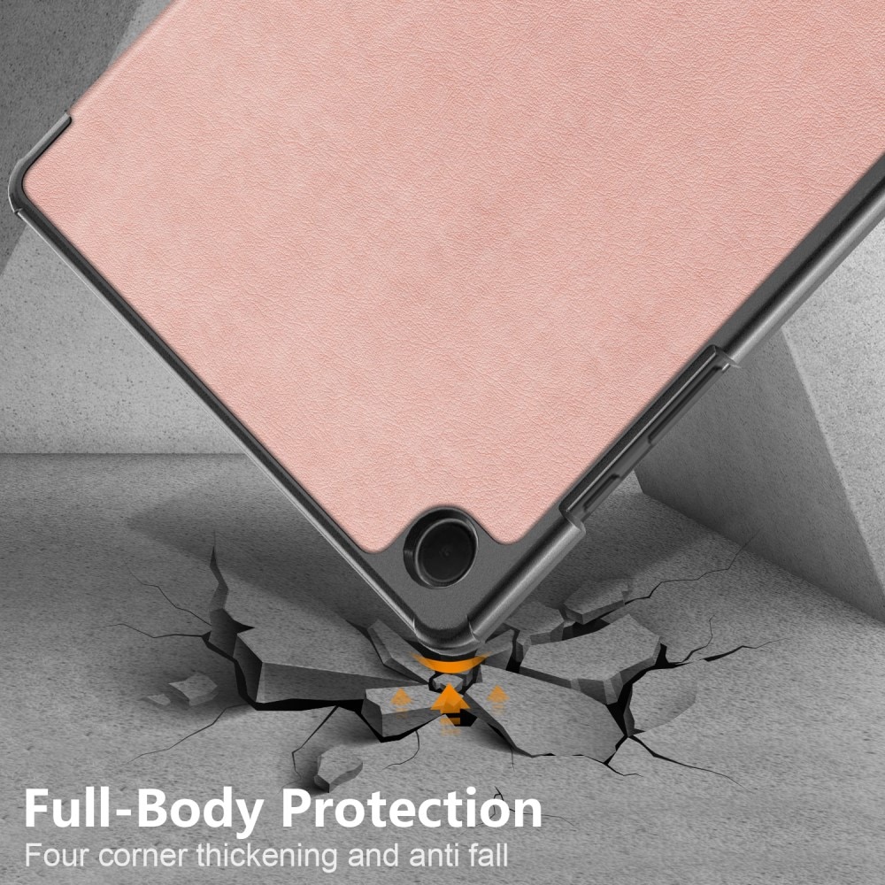 Étui Tri-Fold Samsung Galaxy Tab A9 Plus, Or rose