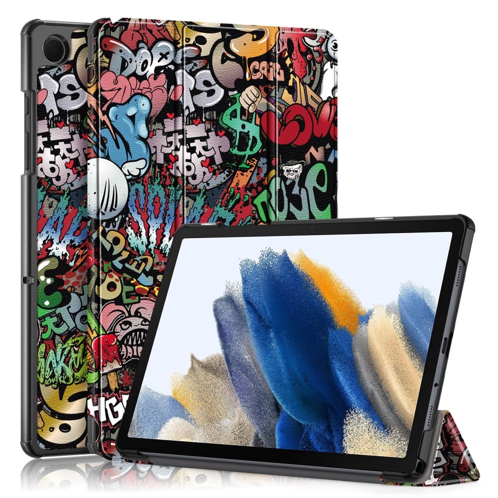 Étui Tri-Fold Samsung Galaxy Tab A9 Plus, Graffiti