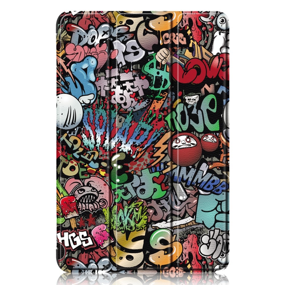 Étui Tri-Fold Samsung Galaxy Tab A9 Plus, Graffiti