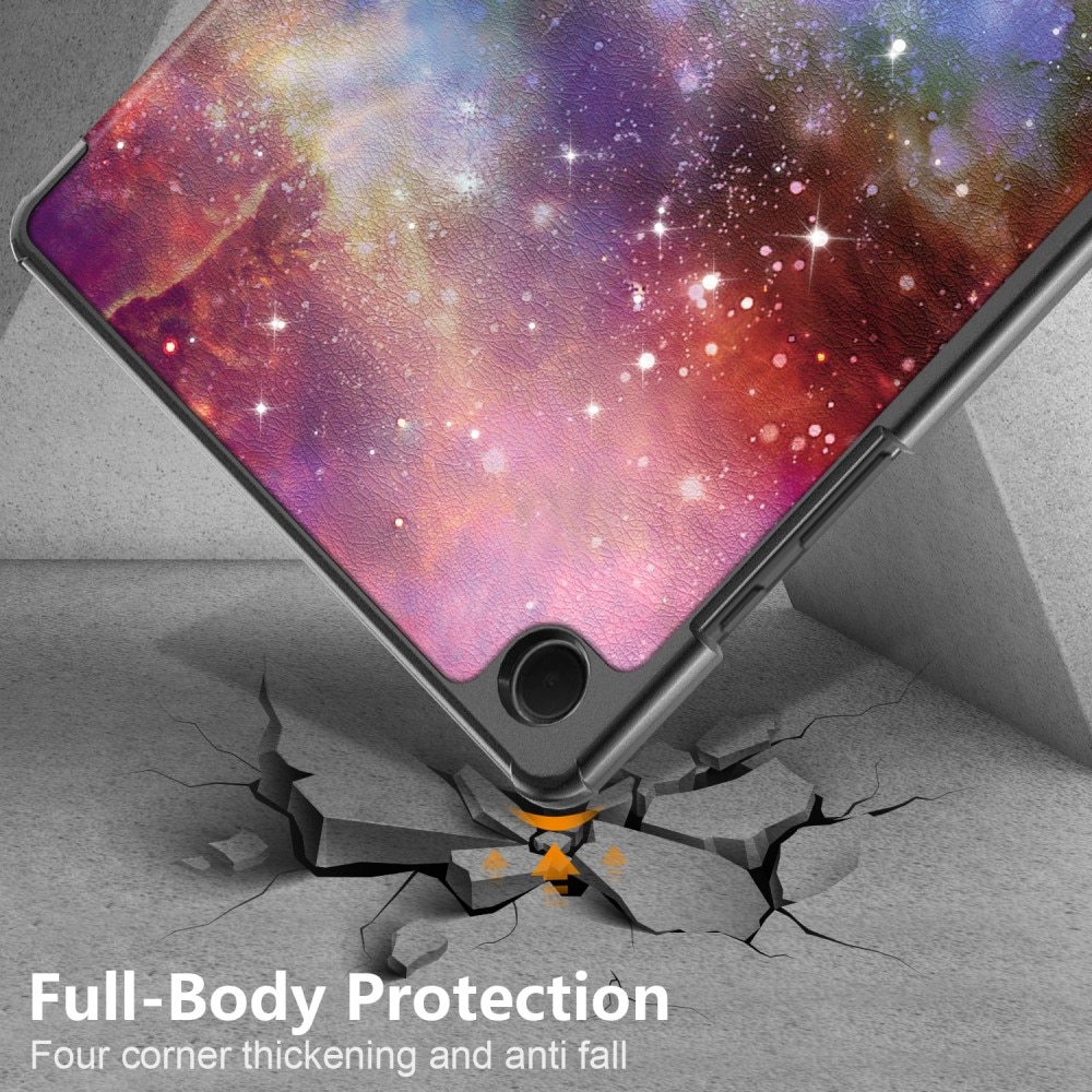 Étui Tri-Fold Samsung Galaxy Tab A9 Plus, espace